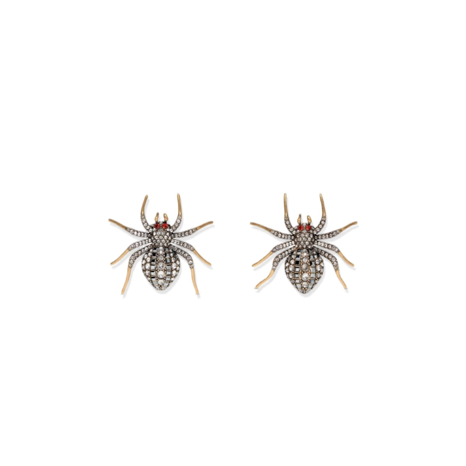 BALENCIAGA SPIDER-SHAPED EARRINGS 743070TZ05G5703